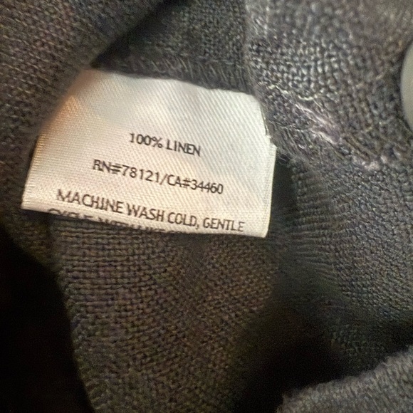 Eileen Fisher Linen Pants Size Pp - Picture 4 of 4